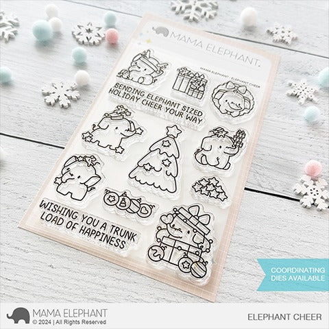 Elephant Cheer Stamp Set