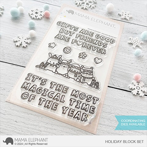 Holiday Block Set Stamp Set