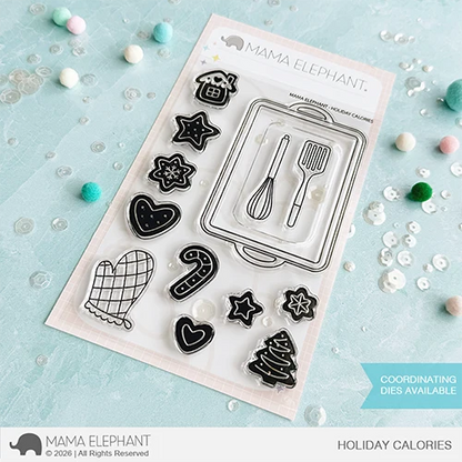 Holiday Calories Stamp Set