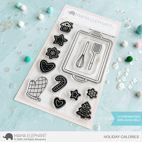 Holiday Calories Stamp Set