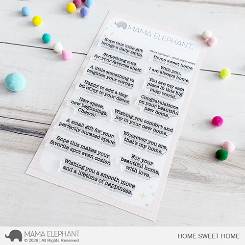 Home Sweet Home Stamp Set