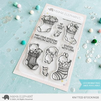 Knitted Stockings Stamp Set