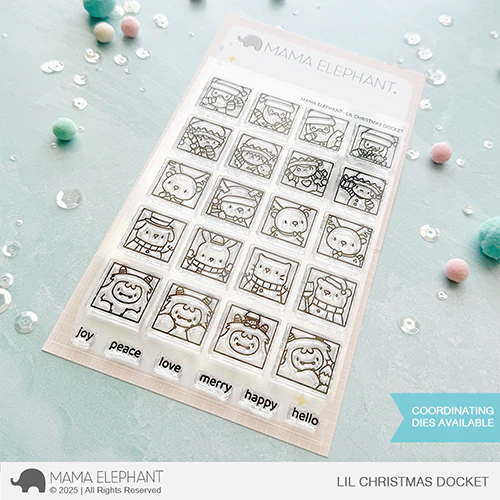Lil Christmas Docket Stamp Set