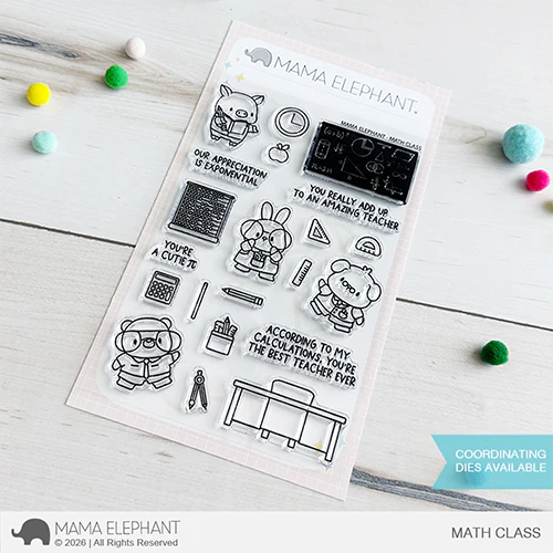 Math Class Stamp Set