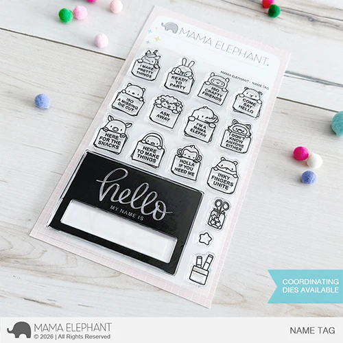 Name Tag Stamp Set
