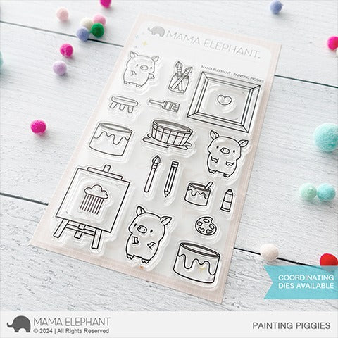 Painting Piggies Stamp Set