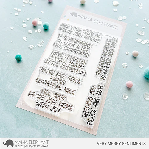 Very Merry Sentiments Stamp Set