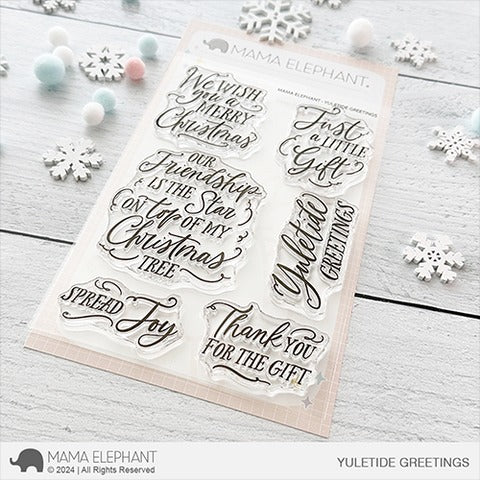 Yuletide Greetings Stamp Set