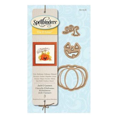 Die D-Lites Jack-O-Lantern Etched Dies 