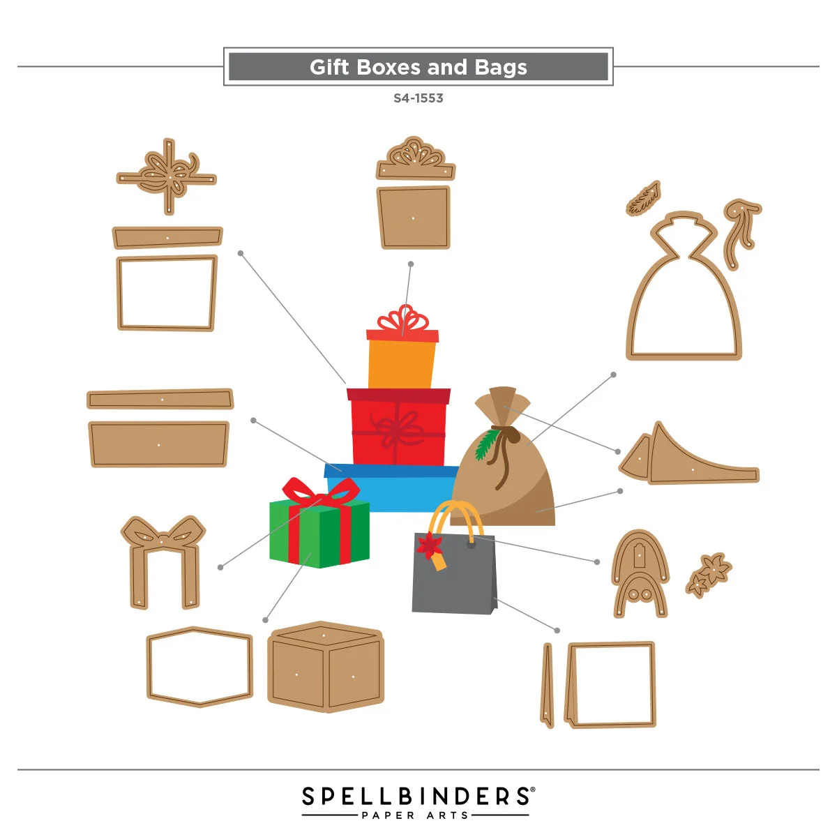 Gift Boxes and Bags Dies
