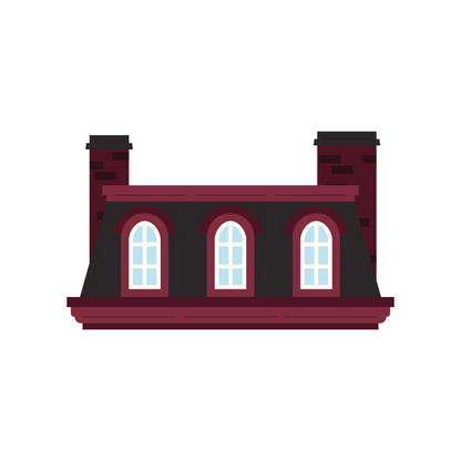 Mansard Roof Etched Dies