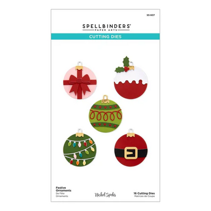 Festive Ornaments Etched Dies