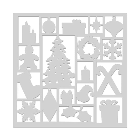 Holiday Assortment Stencil 