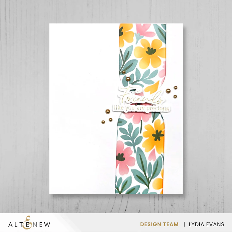 Stencil Art: Styled Backgrounds Layering Stencil Set
