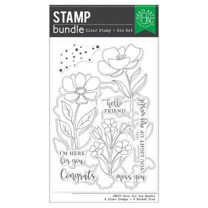Here For You Stamp & Cut