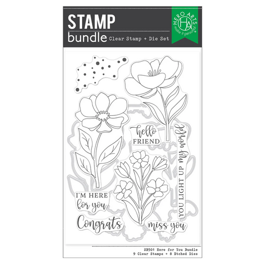 Here For You Stamp & Cut