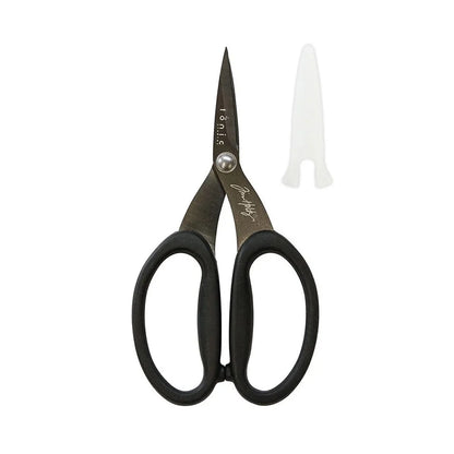 Non-Stick Titanium Micro Serrated Scissors 7"