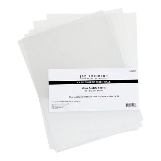 8.5x11 Clear Acetate Sheets