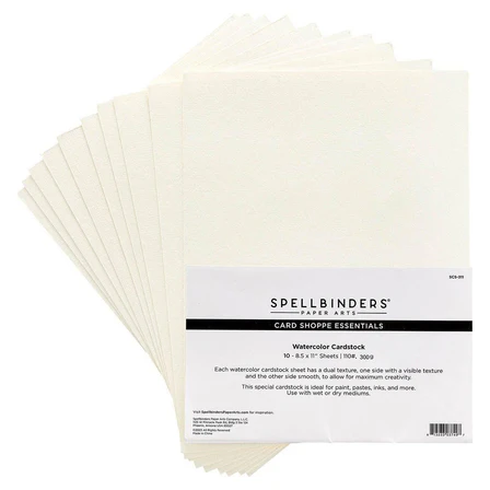 8.5" x 11" Watercolor Cardstock