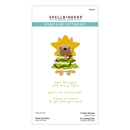 Deck the Paws Clear Stamp & Die