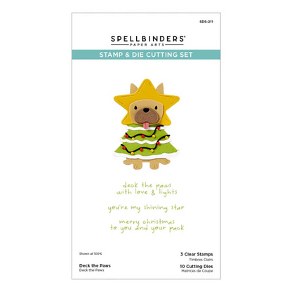 Deck the Paws Clear Stamp & Die