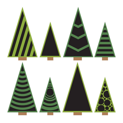 Infinity Trees Stamp & Die Set
