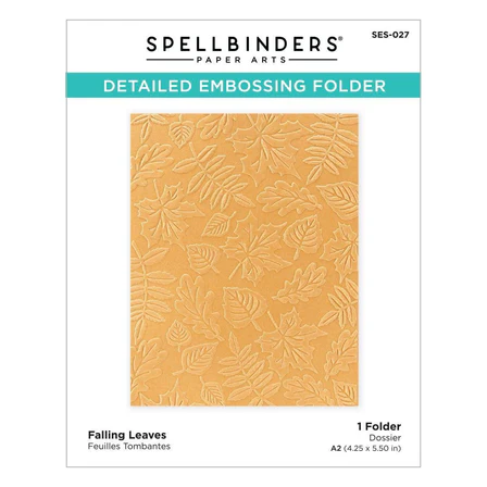 Falling Leaves Embossing Folder