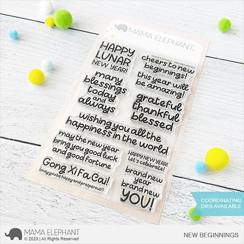 New Beginnings Stamp Set