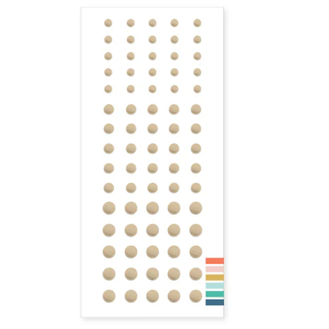 Enamel Dots: Sand