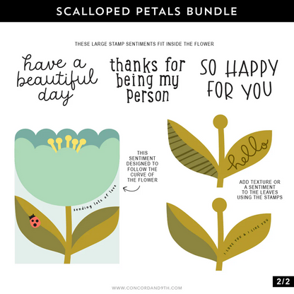 Scalloped Petals Dies 