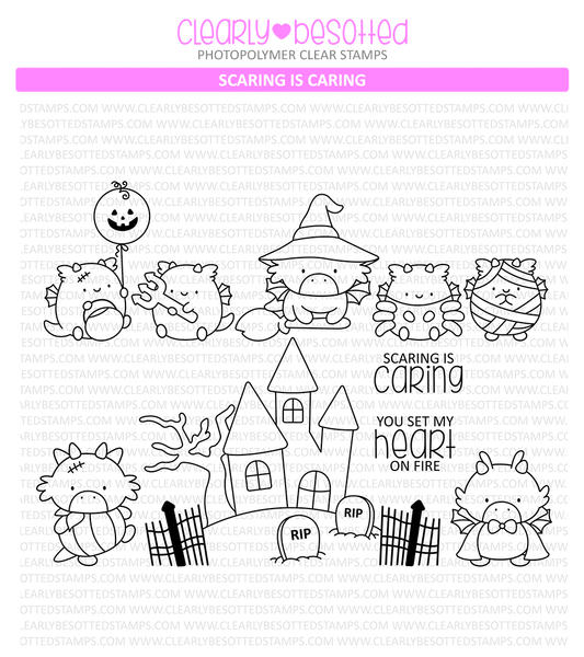 Scaring is Caring Stamp Set