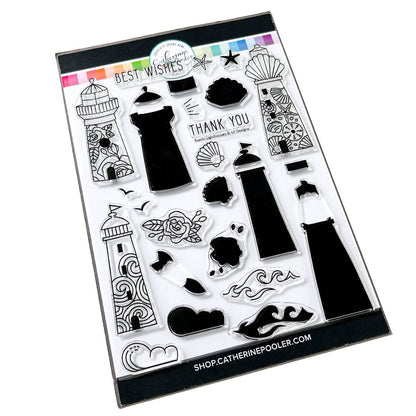 Scenic Lighthouses Stamp Set 