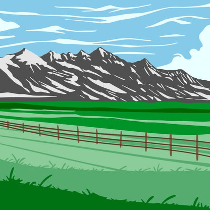 Range Scene Layering Stencils