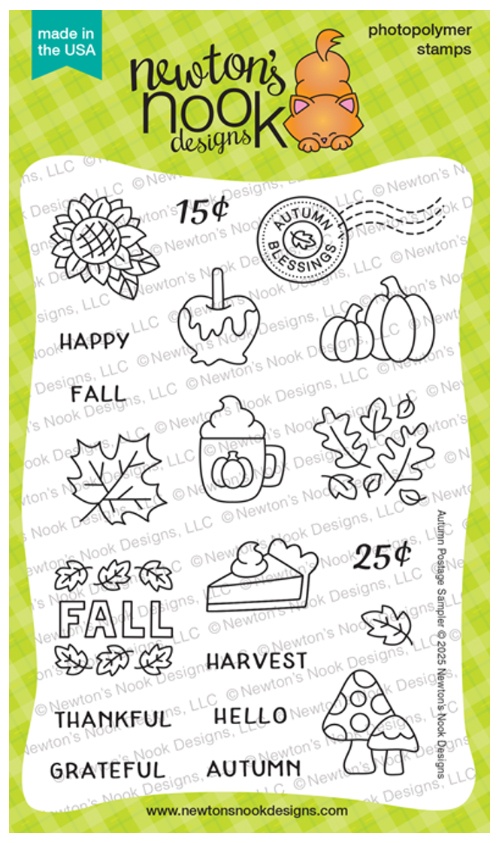 Autumn Postage Sampler Stamp Set