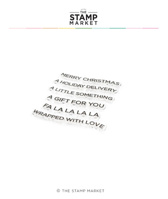 To From Tag Stamp Set