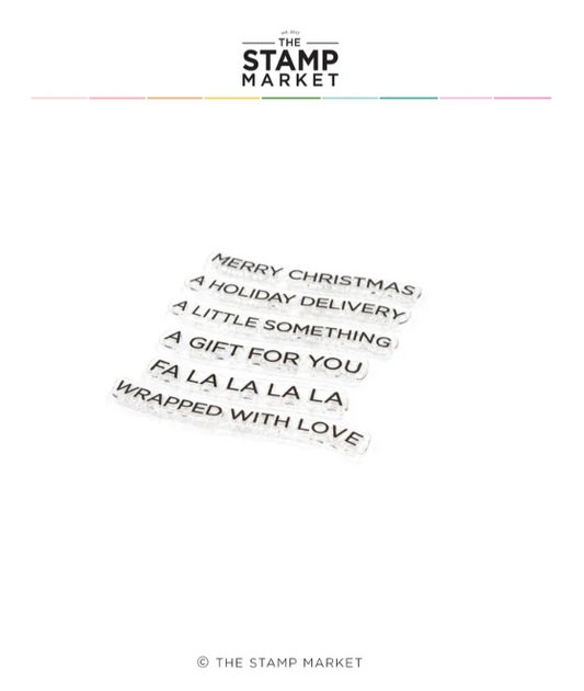 To From Tag Stamp Set