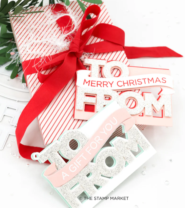 To From Tag Stamp Set