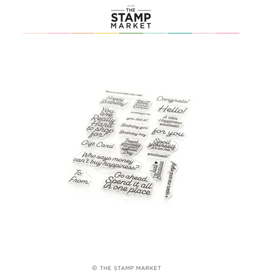 Filled With Wishes Stamp Set