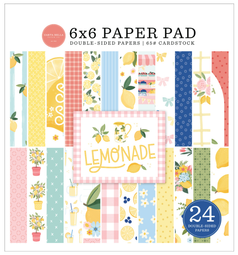 Lemonade 6x6 Paper Pad