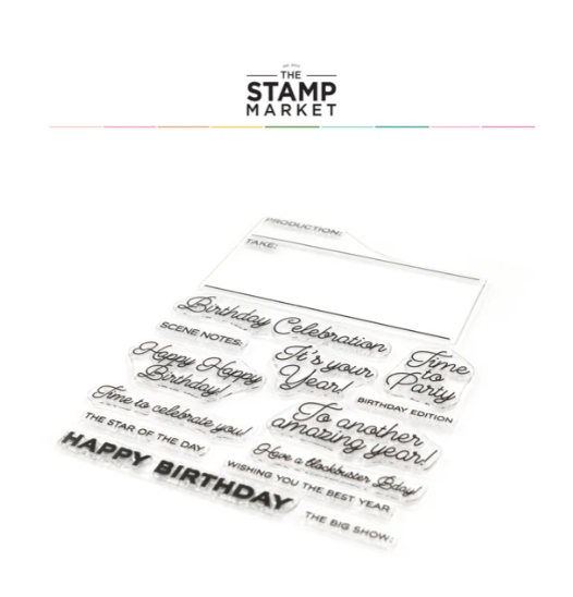 Birthday Takes Stamp 