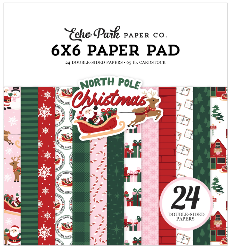 North Pole Christmas 6x6 Paper Pad