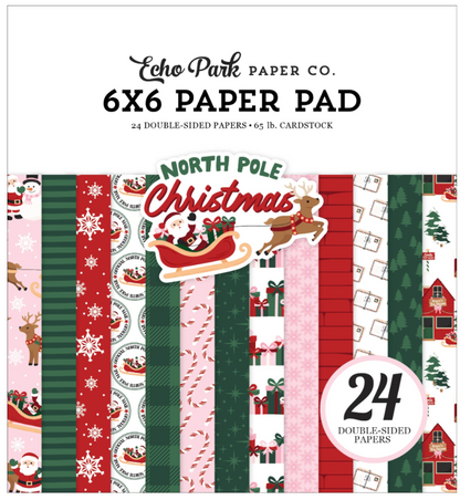 North Pole Christmas 6x6 Paper Pad