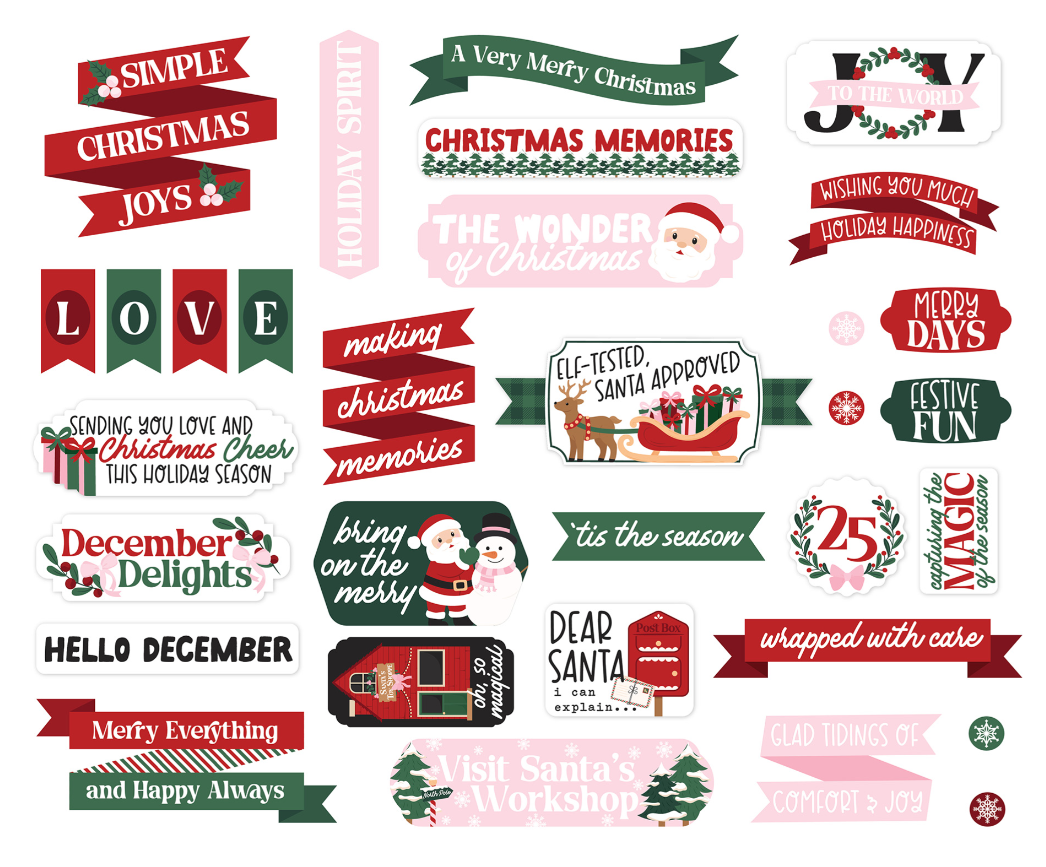 North Pole Christmas Titles & Phrases