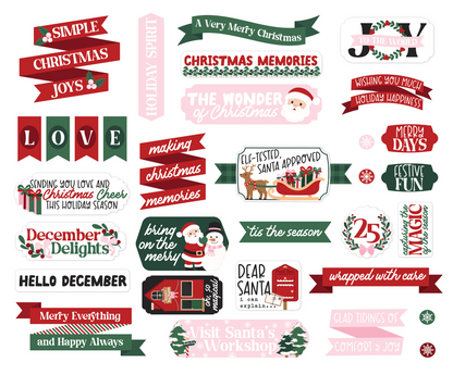 North Pole Christmas Titles & Phrases