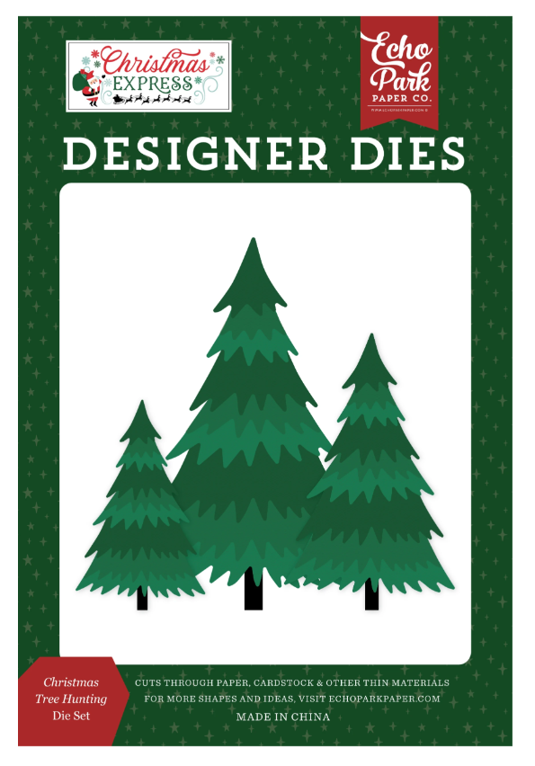Christmas Express Christmas Tree Hunting Dies