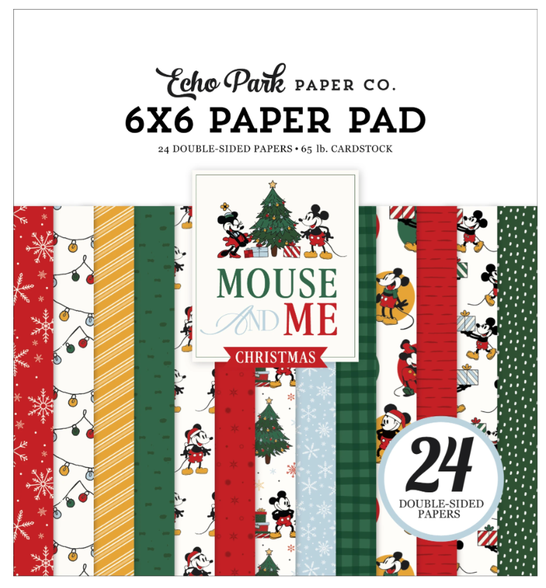 Mouse And Me Christmas 6x6 Paper Pad
