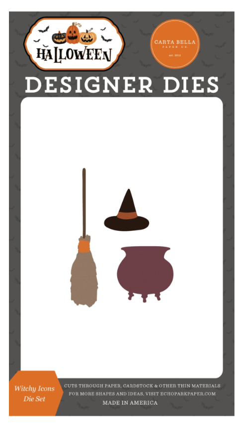 Halloween Witchy Icons Dies