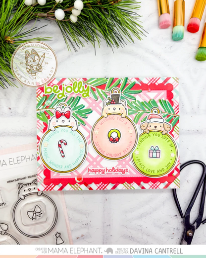 Round Tag Buddies Stamp Set