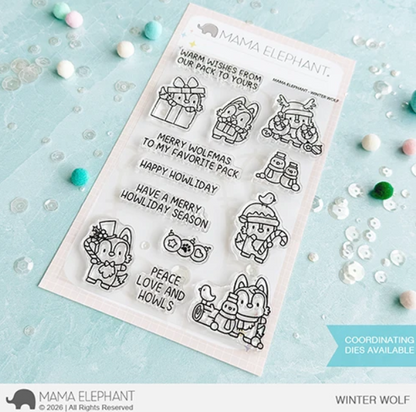 Winter Wolf Stamp Set