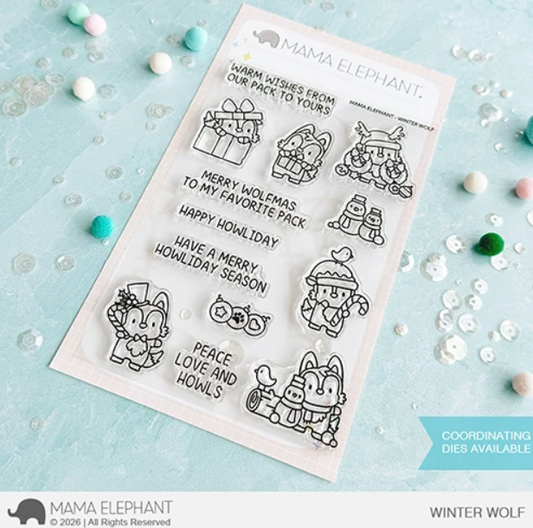 Winter Wolf Stamp Set